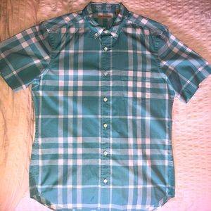 Men’s Burberry button down shirt